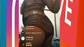 Instagram Hottest Big Booty Ebony Slut Twerking